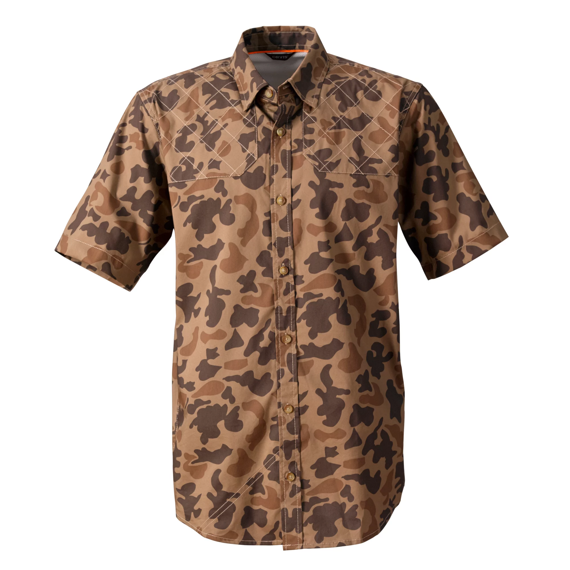 Featherweight Short Sleeve Shooting Shirt- 1971 Camo